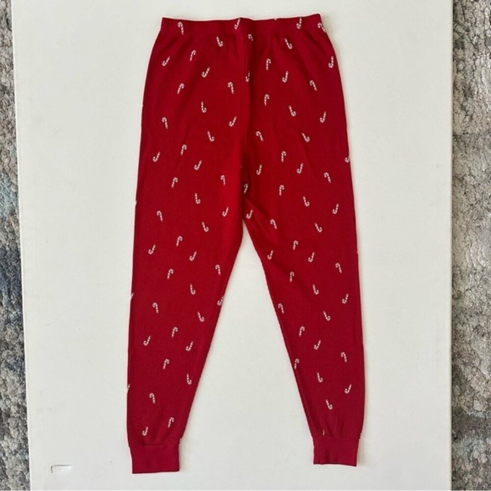 Carter’s Adult 2-Piece Candy Cane Thermal Pajamas Size S - Picture 11 of 16